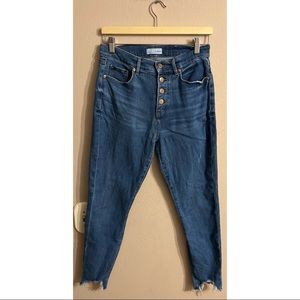 Loft High Rise Skinny Jeans Size 6